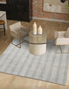 Zara Hills Wool Collection Area Rug - Savannah Square Earl Gray  lifestyle 52