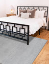 Jill Zarin Malibu Sands Outdoor Collection Area Rug - Pebble (Silver Stars) Rectangle Silver Stars  lifestyle 5