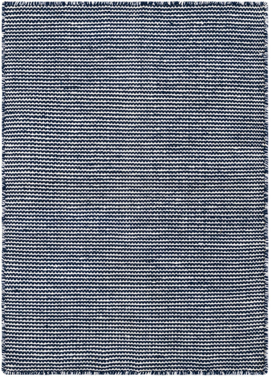 Jill Zarin Malibu Sands Outdoor Collection Area Rug - Pebble (Navy Sky) Rectangle Navy Sky Main