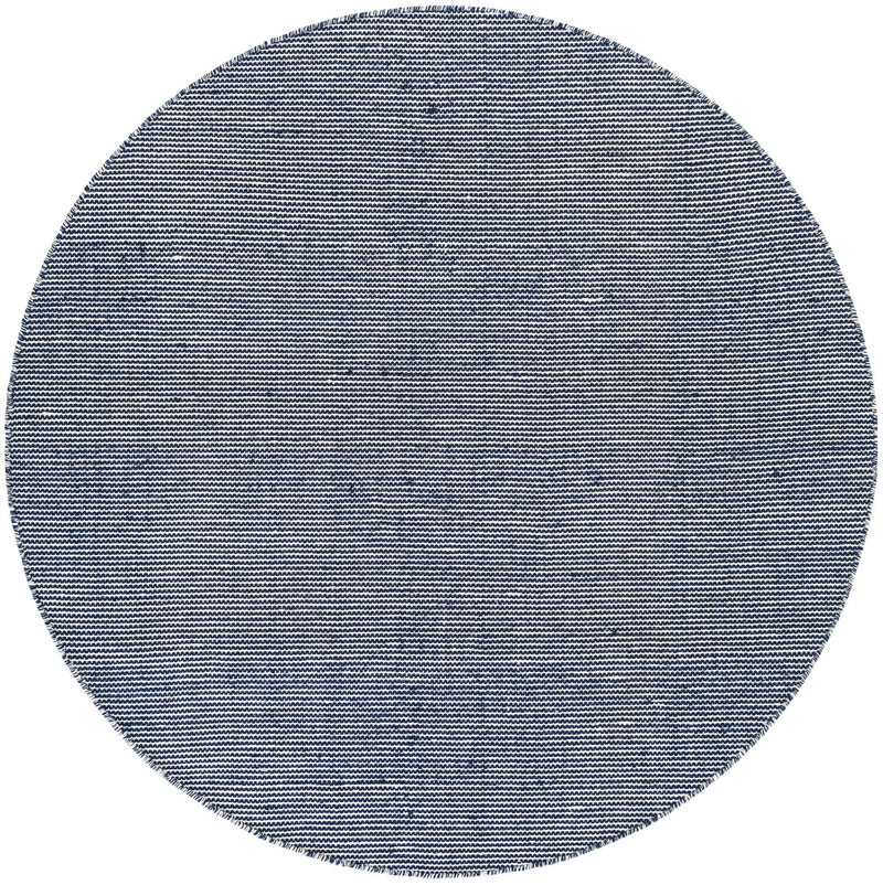 Jill Zarin Sedona Oasis Outdoor Collection Area Rug - Coconino (Navy Sky) Round Navy Sky  lifestyle 29