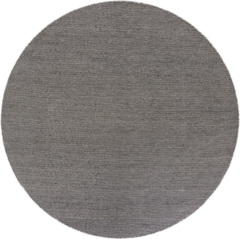 Jill Zarin Malibu Sands Outdoor Collection Area Rug - Pebble (Black Sky) Round Black Sky  lifestyle 2