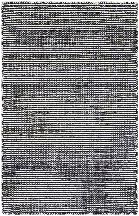 Jill Zarin Malibu Sands Outdoor Collection Area Rug - Pebble (Black Sky) Rectangle Black Sky Main