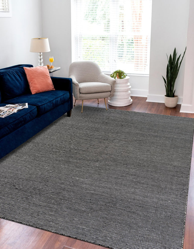 Jill Zarin Malibu Sands Outdoor Collection Area Rug - Pebble (Black Sky) Rectangle Black Sky  lifestyle 2