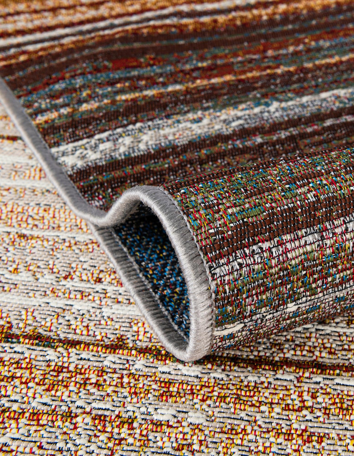 Urban Terrace Collection Area Rug -  Corsica Runner Multi  lifestyle 33