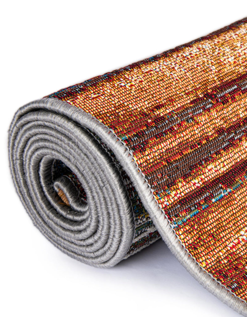 Urban Terrace Collection Area Rug -  Corsica Runner Multi  lifestyle 41