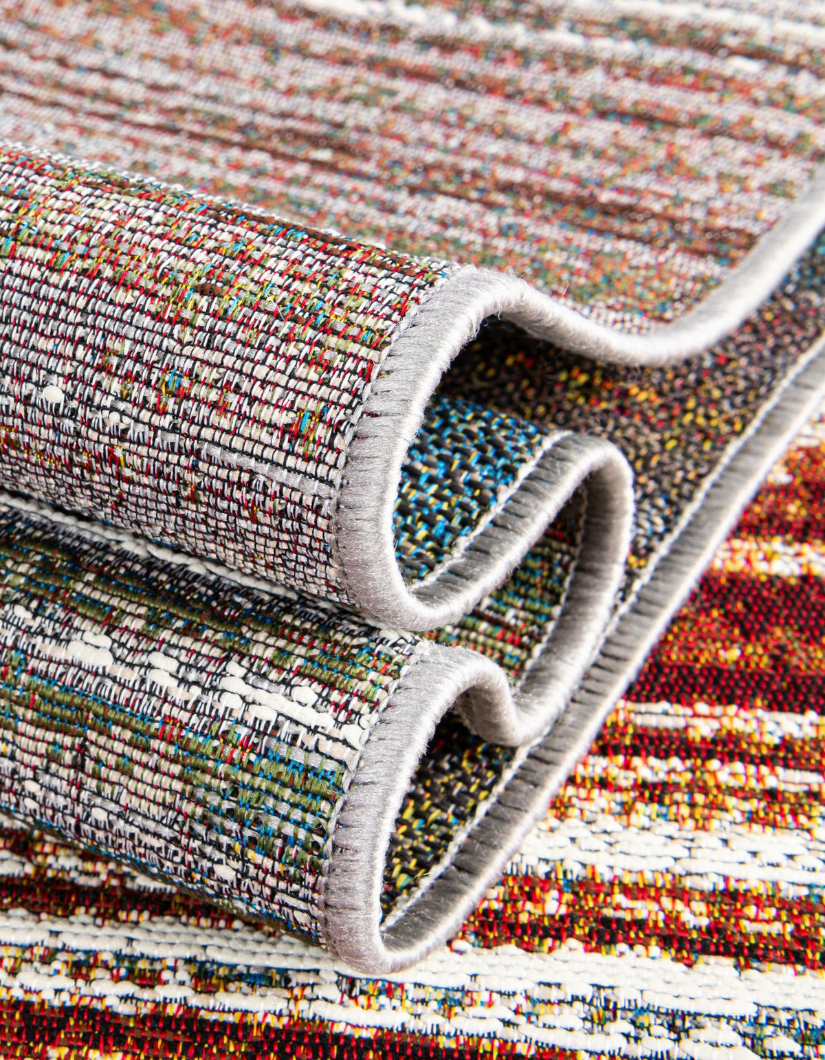 Urban Terrace Collection Area Rug -  Corsica Runner Multi  lifestyle 42