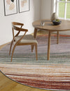 Urban Terrace Collection Area Rug -  Corsica Round Multi  lifestyle 22