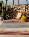 Urban Terrace Collection Area Rug -  Corsica Square Multi  lifestyle 29