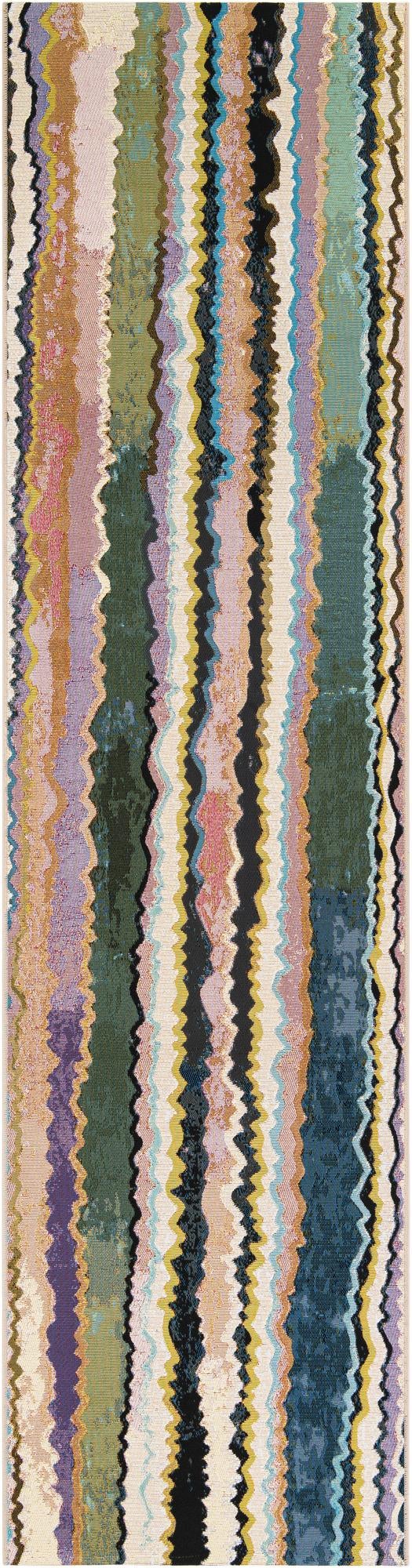 Urban Terrace Collection Area Rug -  Capri Runner Multi  lifestyle 11