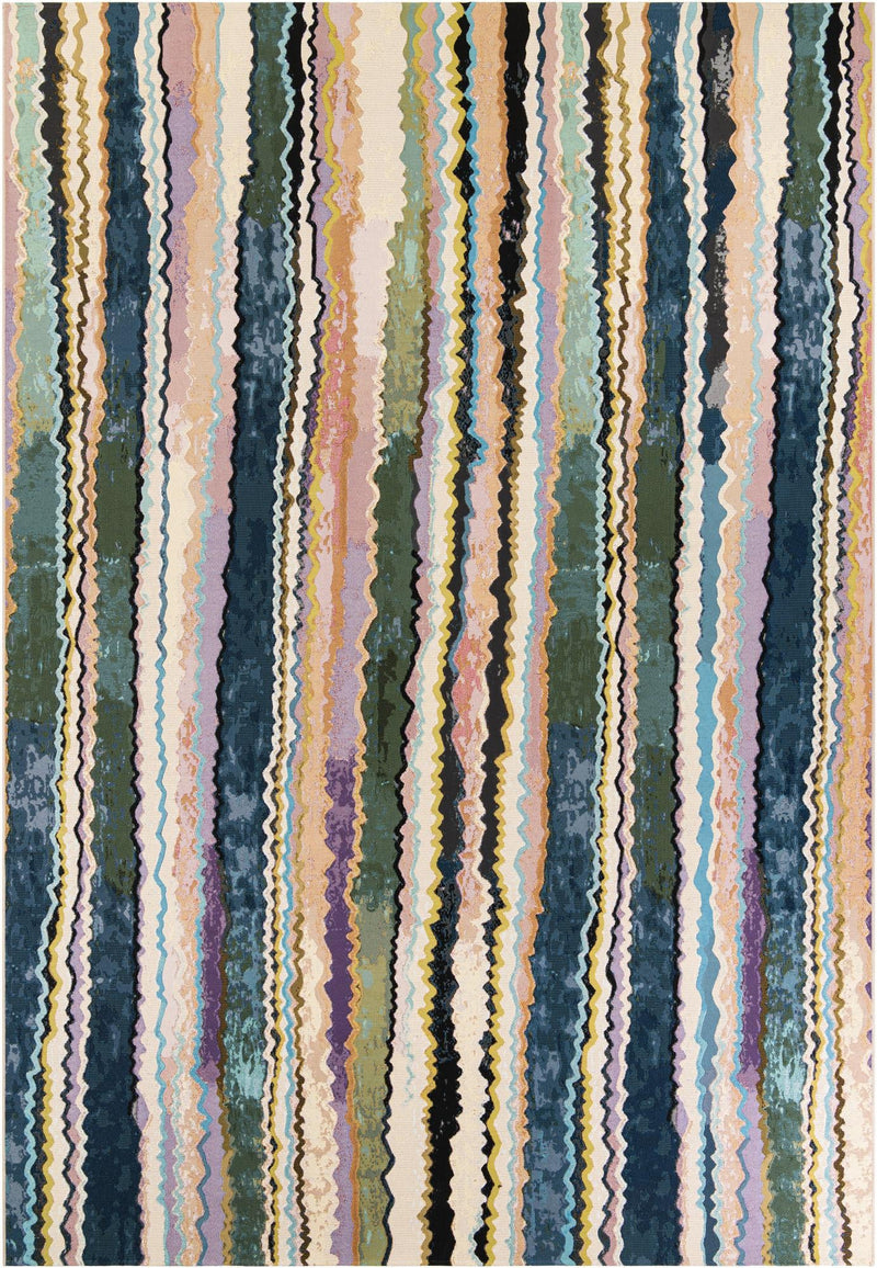 Urban Terrace Collection Area Rug -  Capri Rectangle Multi Main