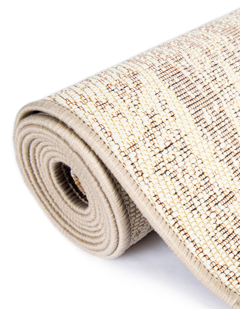 Urban Terrace Collection Area Rug -  Balcony Rectangle Beige Brown  lifestyle 19