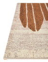 Urban Terrace Collection Area Rug -  Balcony Round Beige Brown  lifestyle 29