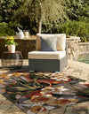 Garden Terrace Escape Collection Area Rug - Eden Rectangle Multi  lifestyle 8