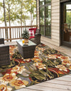 Garden Terrace Escape Collection Area Rug - Eden Square Multi  lifestyle 23