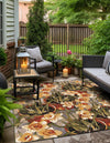Garden Terrace Escape Collection Area Rug - Eden Square Multi  lifestyle 29