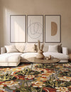 Garden Terrace Escape Collection Area Rug - Eden Square Multi  lifestyle 30