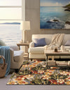 Garden Terrace Escape Collection Area Rug - Eden Square Multi  lifestyle 32