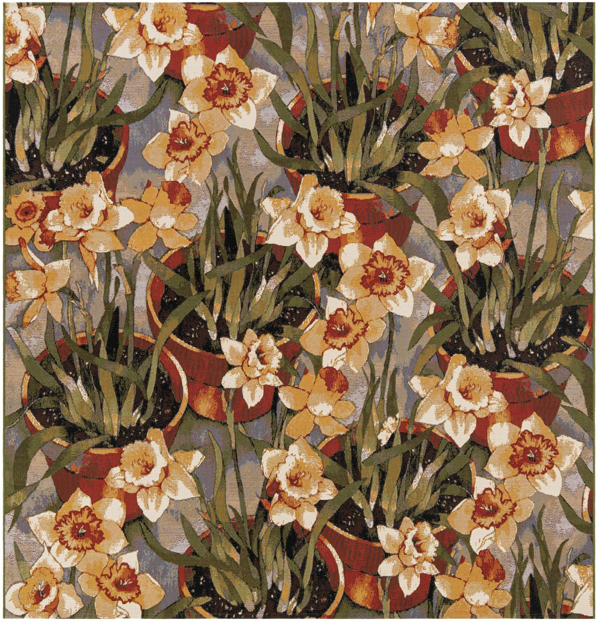 Seaside Blooms Collection Area Rug - Eden Square Multi  lifestyle 48
