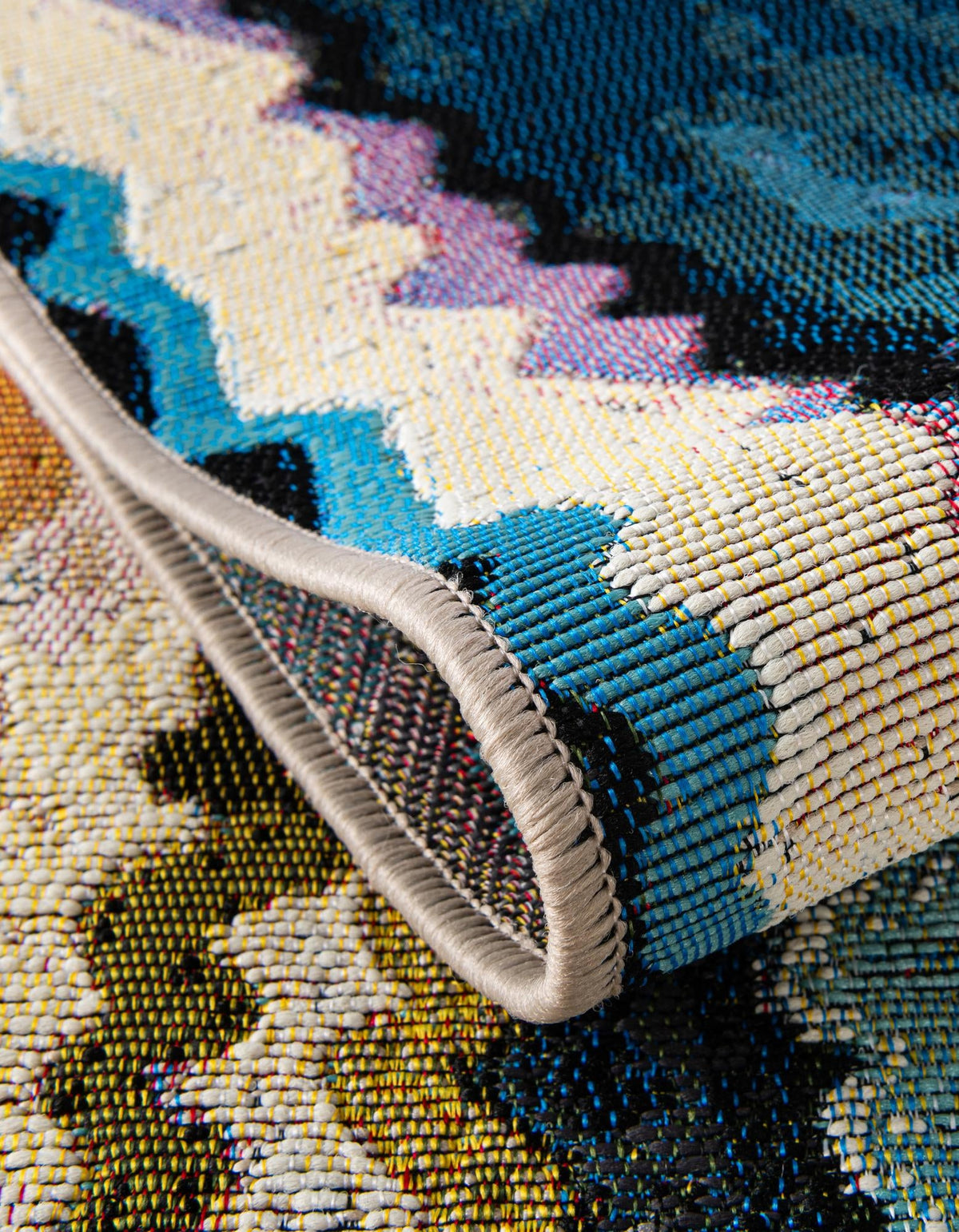 Urban Terrace Collection Area Rug -  Capri Runner Multi  lifestyle 43