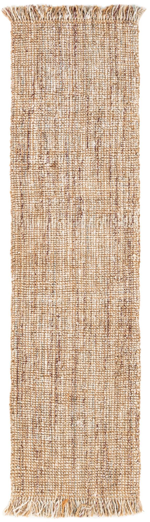Savannah Jute Collection Area Rug - Tahoe Runner Natural  lifestyle 21