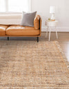 Savannah Jute Collection Area Rug - Tahoe Rectangle Natural  lifestyle 5