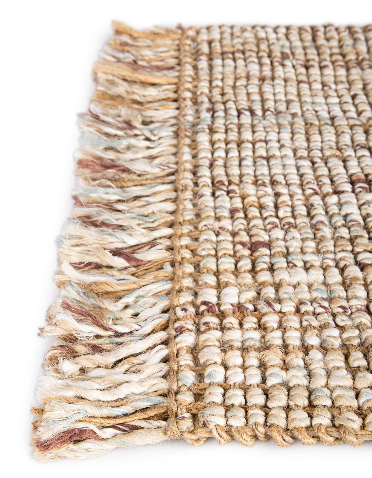 Savannah Jute Collection Area Rug - Tahoe Rectangle Natural  lifestyle 13