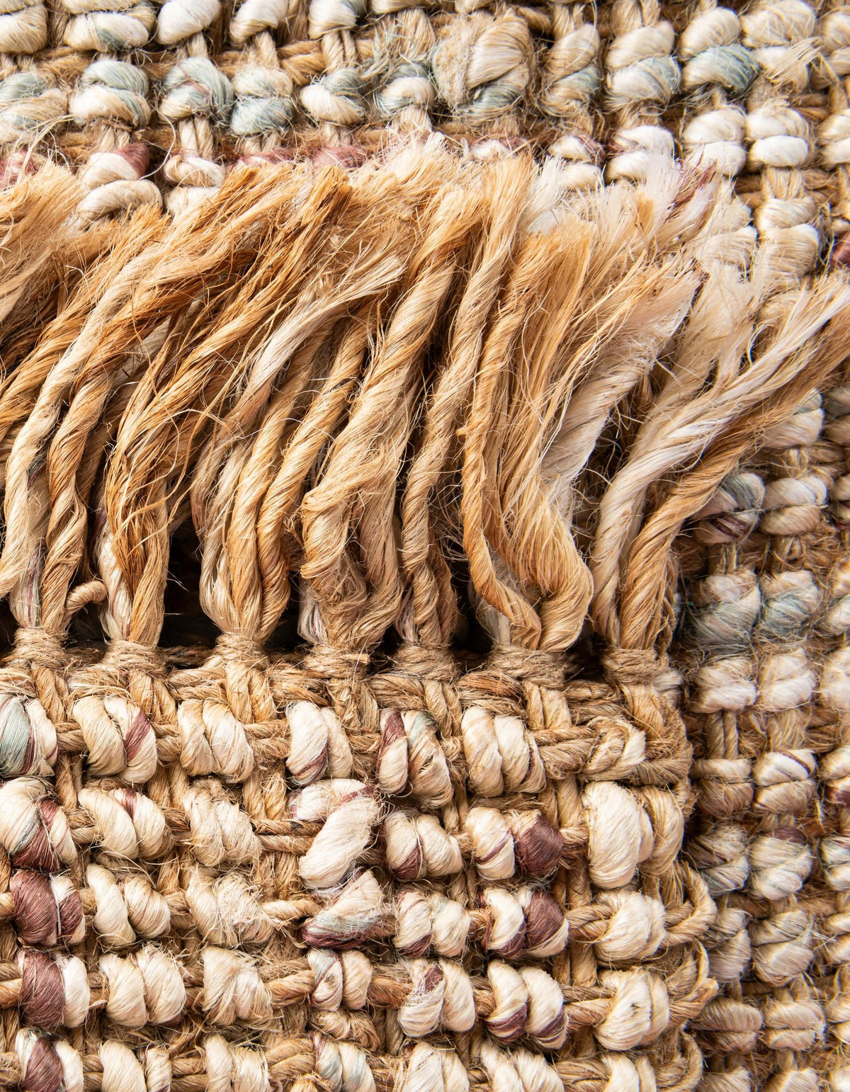 Savannah Jute Collection Area Rug - Tahoe Rectangle Natural  lifestyle 15
