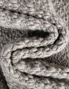 Cobbled Wool Collection Area Rug - Cobbles Rectangle Gray  lifestyle 40