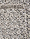 Cobbled Wool Collection Area Rug - Cobbles Rectangle Gray  lifestyle 43