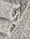 Cobbled Wool Collection Area Rug - Cobbles Rectangle Gray  lifestyle 55