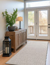 Cobbled Wool Collection Area Rug - Cobbles Runner Gray  lifestyle 68