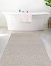 Cobbled Wool Collection Area Rug - Cobbles Runner Gray  lifestyle 77
