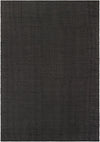 Cobbled Wool Collection Area Rug - Cobbles Rectangle Black  lifestyle 2