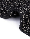 Cobbled Wool Collection Area Rug - Cobbles Rectangle Black  lifestyle 47