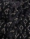 Cobbled Wool Collection Area Rug - Cobbles Rectangle Black  lifestyle 56