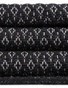 Cobbled Wool Collection Area Rug - Cobbles Rectangle Black  lifestyle 59