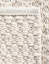 Cobbled Wool Collection Area Rug - Cobbles Rectangle Ivory  lifestyle 45