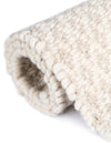 Cobbled Wool Collection Area Rug - Cobbles Rectangle Ivory  lifestyle 54