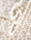 Cobbled Wool Collection Area Rug - Cobbles Rectangle Ivory  lifestyle 57