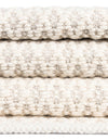 Cobbled Wool Collection Area Rug - Cobbles Rectangle Ivory  lifestyle 60