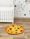 Whimsy Wonders Wool Collection Area Rug -  Lagoon Round Light Brown  lifestyle 4
