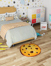 Whimsy Wonders Wool Collection Area Rug -  Lagoon Round Light Brown  lifestyle 7