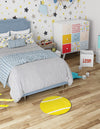 Whimsy Wonders Wool Collection Area Rug -  Tundra Round Yellow  lifestyle 4