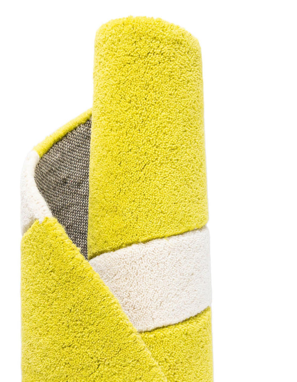 Whimsy Wonders Wool Collection Area Rug -  Tundra Round Yellow  lifestyle 18