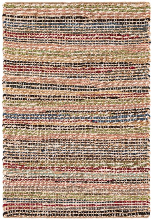 Savannah Jute Collection Area Rug - Serengeti Rectangle Multi Main