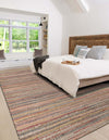 Savannah Jute Collection Area Rug - Serengeti Rectangle Multi  lifestyle 2