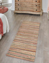 Savannah Jute Collection Area Rug - Serengeti Runner Multi  lifestyle 2