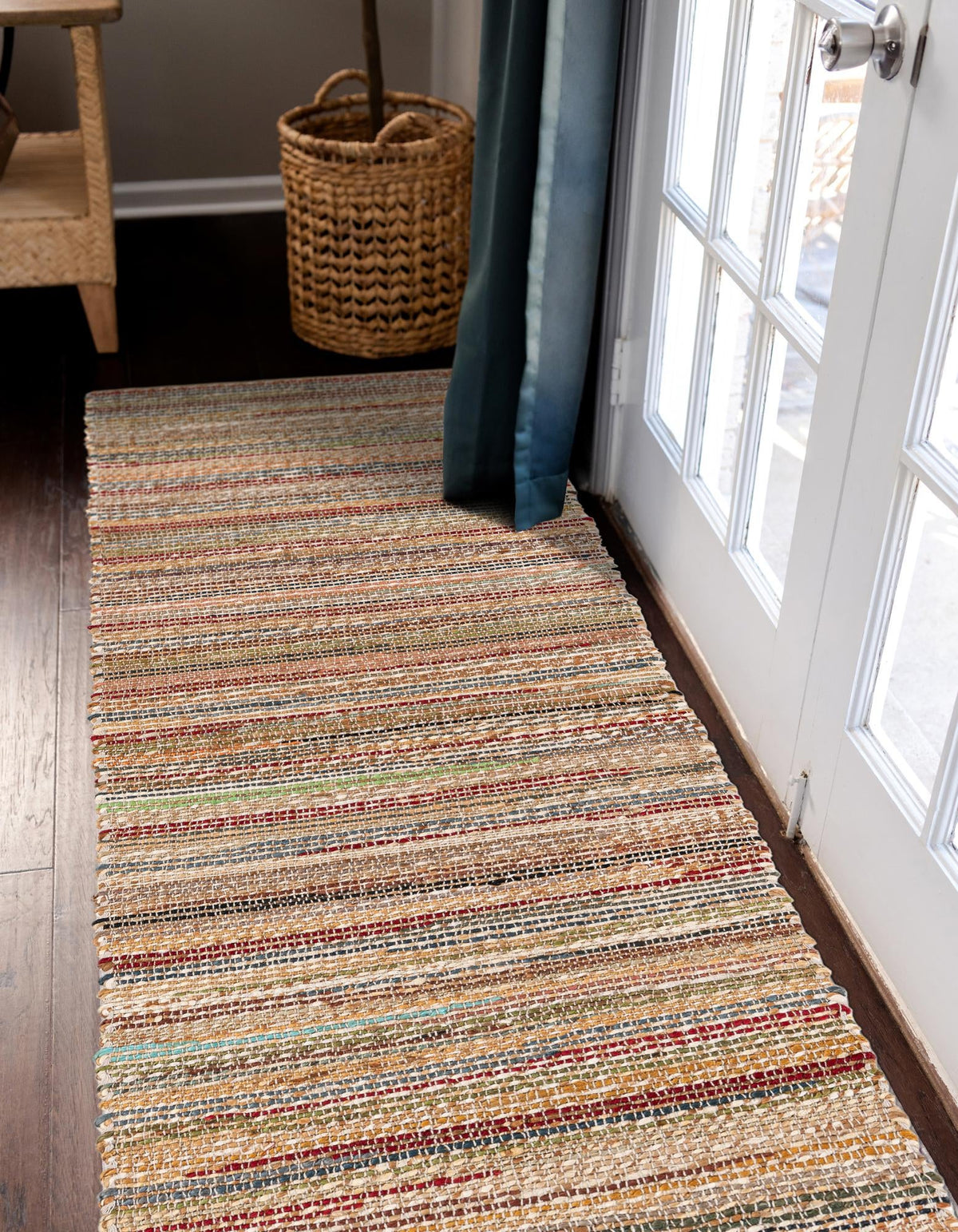 Savannah Jute Collection Area Rug - Serengeti Runner Multi  lifestyle 7