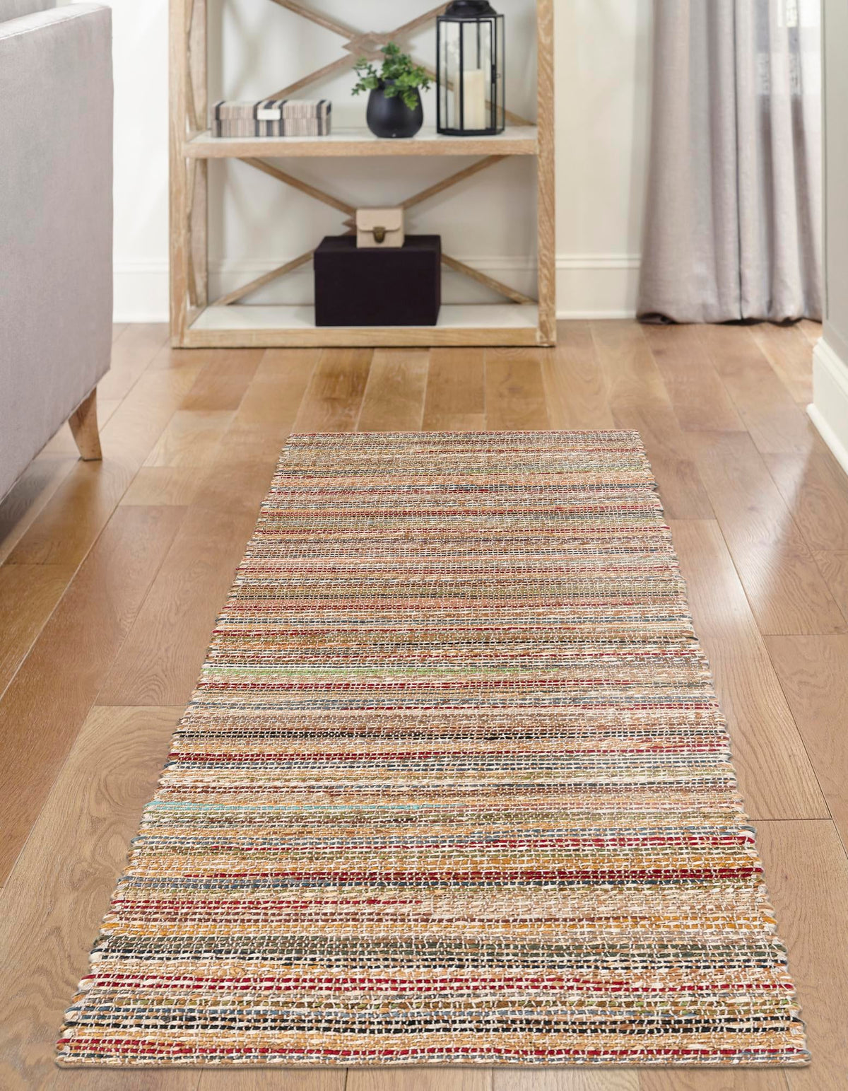 Savannah Jute Collection Area Rug - Serengeti Runner Multi  lifestyle 10
