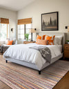 Savannah Jute Collection Area Rug - Serengeti Square Multi  lifestyle 12